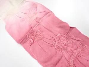 正絹　絞り　帯揚げ